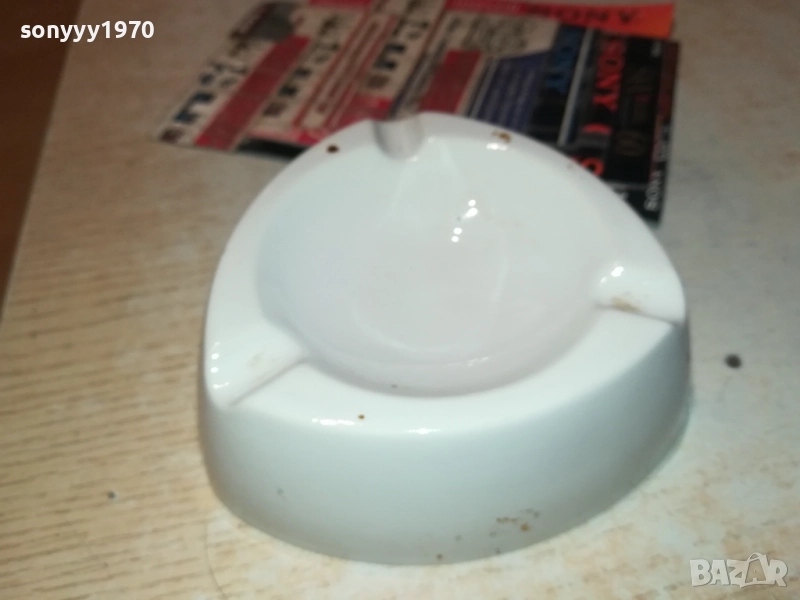 ПЕПЕЛНИК-ПОРЦЕЛАН 12Х4СМ 0111252017, снимка 1