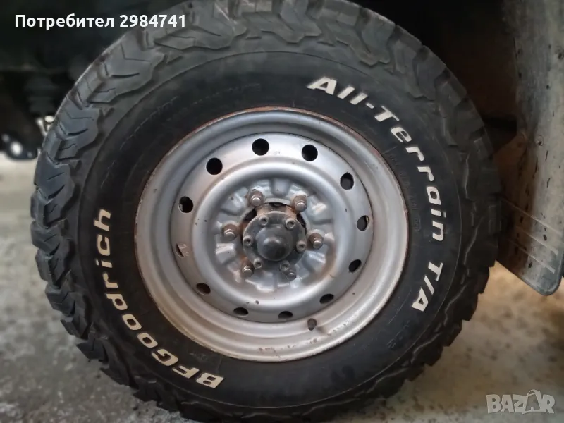 bfgoodrich trail terrain t/a ko2 lt 235/75r15 104/101s, снимка 1