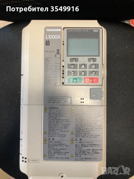 Честотен регулатор (инвертор)OMRON- YASKAWA 5,5КW 400V, снимка 1