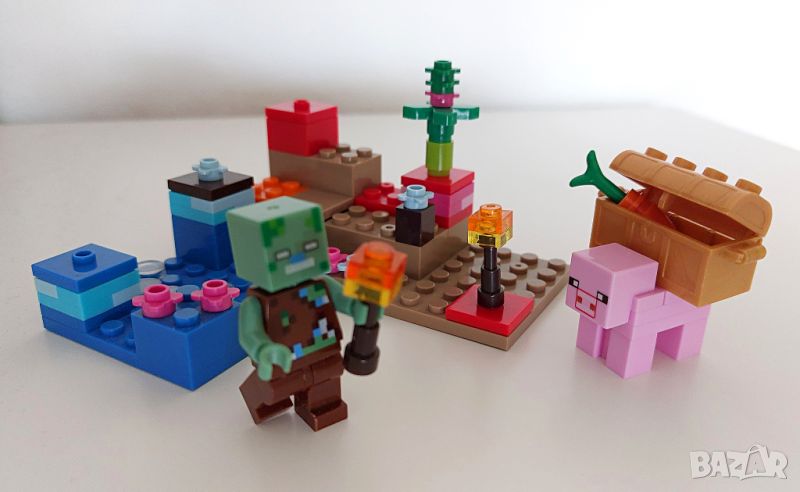 Майнкрафт (Minecraft) конструктор лего, снимка 1