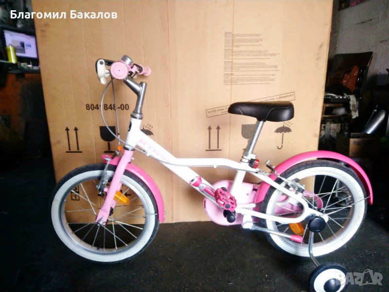 Детски веросипед за момиче B'TWIN Docto Girl 16", снимка 1