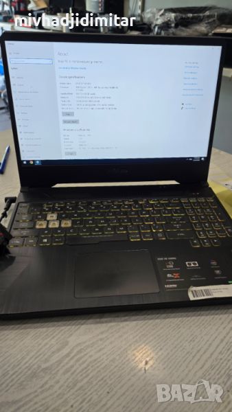 Геймарски лаптоп ASUS TUF Gaming AMD Ryzen 5 3550H, снимка 1