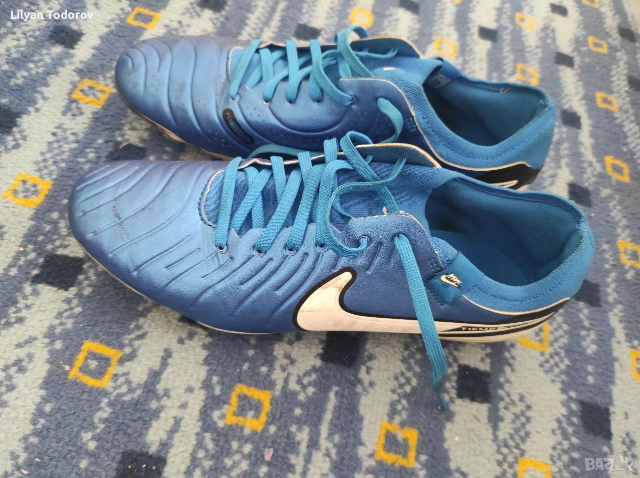 Футболни обувки Nike Tiempo Legend 10 Pro FG soar/white , снимка 1