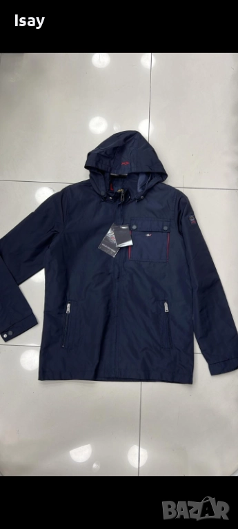 Мъжко есенно яке Паул Шарк в тъмно син цвят , снимка 1