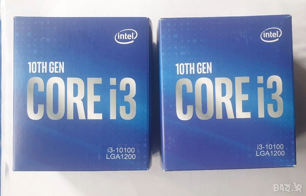 Процесори i3-10100 BOX 10th Gen/два броя НОВИ, снимка 1