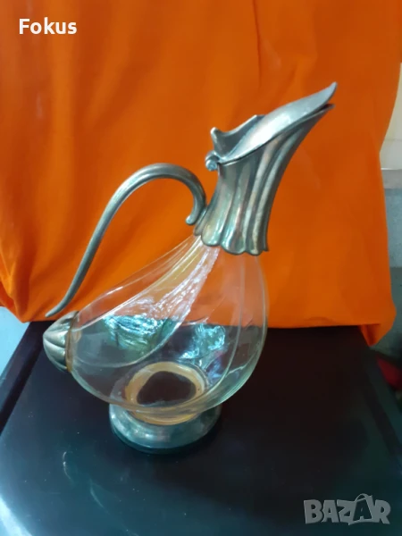 Прекрасна ловна кана графа с формата на патица, снимка 1