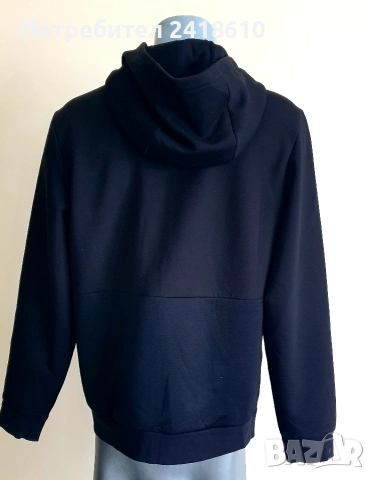 Lacoste Sport Classic Fit Full Zip Hoodie Mens Size 4 - M ОРИГИНАЛ! Мъжка Качулка с цял цип!, снимка 6 - Спортни дрехи, екипи - 53594537