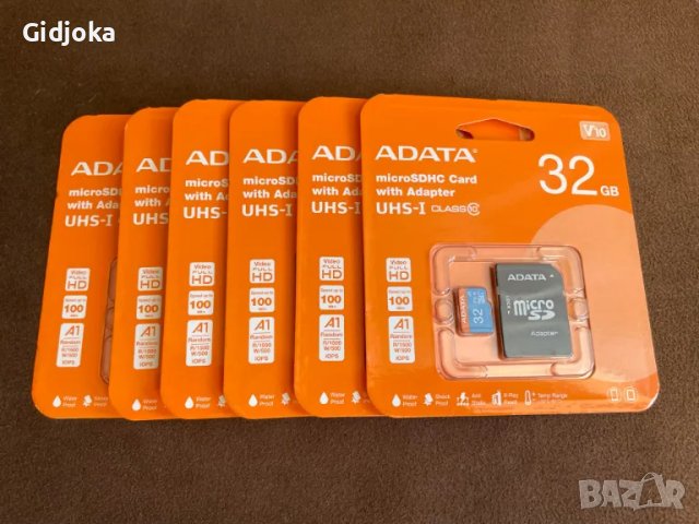 ADATA 32 GB V10, 64 / 128 GB Patriot' microSDXC V30, снимка 2 - USB Flash памети - 42824162