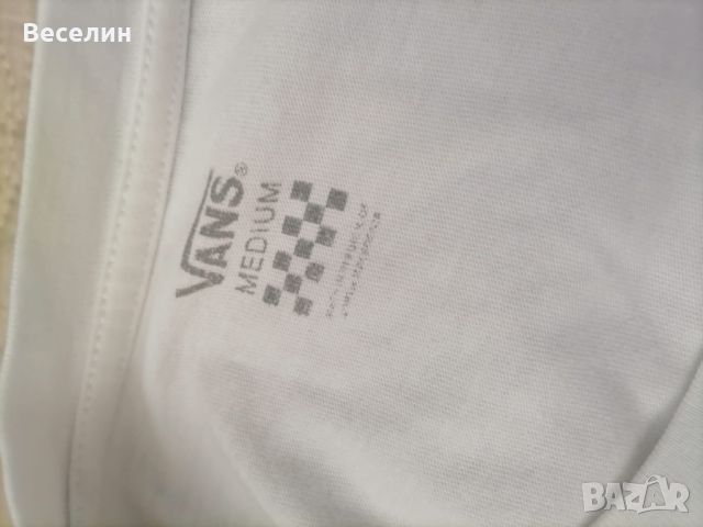 Дамска тениска Vans, M, снимка 4 - Тениски - 45279536