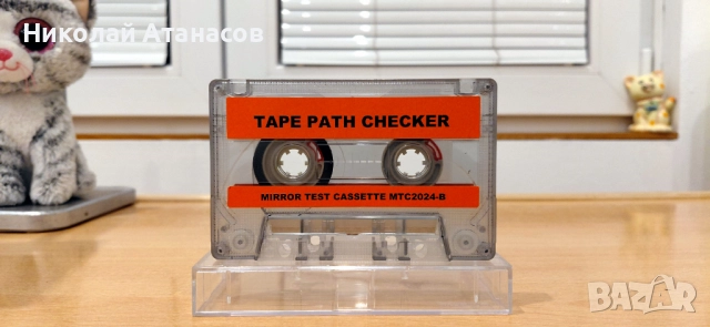 Тест-касета с вградено огледало, снимка 2 - Декове - 34756515