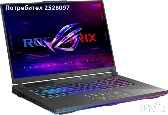 ASUS ROG G16/2,5K 240Hz/i7-13650HX/RTX4060 140W/32GB DDR5/1TB/Гаранция