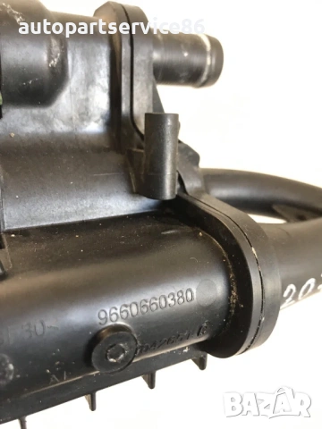 Корпус на термостат за Peugeot 207CC 1.6 HDi (2008) 9660660380, снимка 3 - Части - 53563299