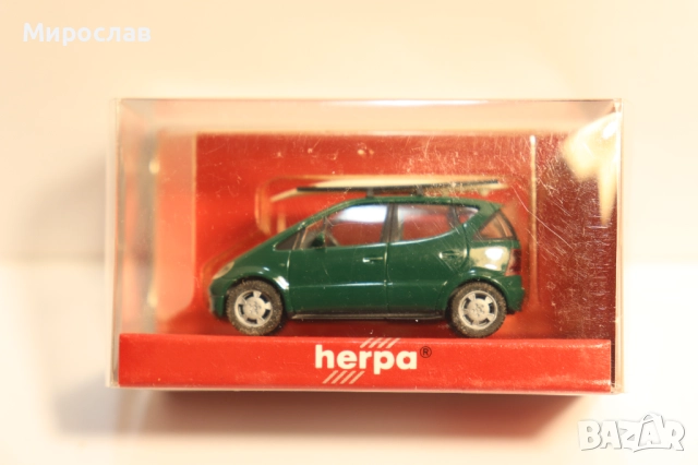 HERPA H0 1/87 MERCEDES BENZ A КОЛИЧКА КАМИОН МОДЕЛ, снимка 3 - Колекции - 52639260