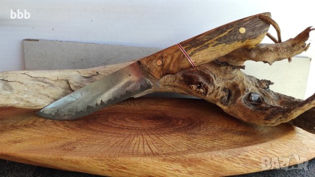 Ловен нож ръчна изработка, снимка 6 - Ножове - 45161842
