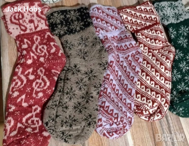 Плетени чорапи , снимка 2 - Дамски чорапи - 53761276