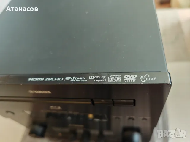 Yamaha R 840 усилвател с тунер и BD-940 Blu-ray плейър и дистанционно , снимка 8 - Ресийвъри, усилватели, смесителни пултове - 48832322