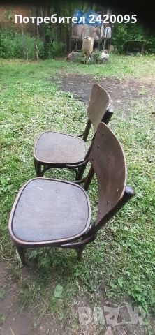 стари дървени столове-75лв, снимка 3 - Столове - 45582812