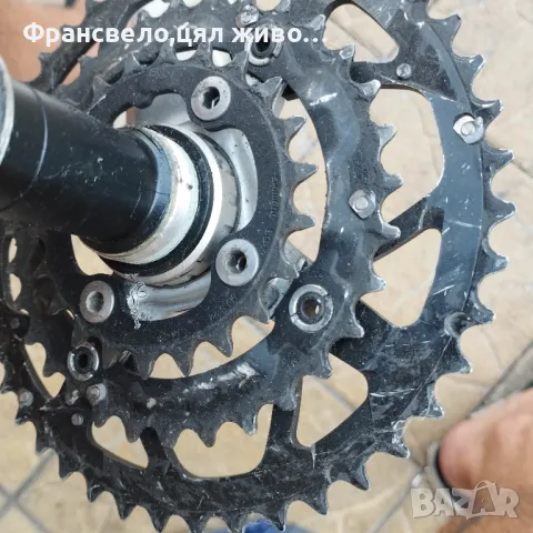 Курбел за велосипед колело Shimano deore xt fc m 760, снимка 4 - Части за велосипеди - 47055507