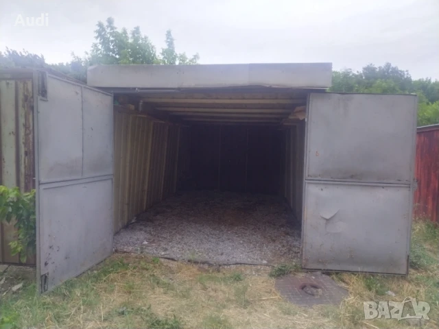 Давам под наем метален гараж Водна централа / Абритус N17 Идеален за паркиране на автомобил, мотоцик, снимка 4 - Гаражи и паркоместа - 50967028