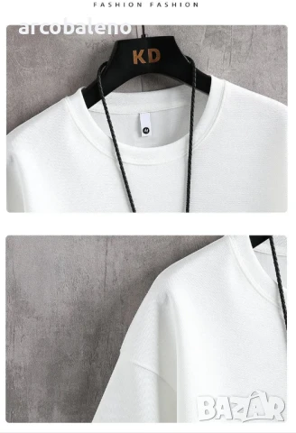 Ежедневен мъжки моден летен комплект от две части, 8цвята , снимка 11 - Спортни дрехи, екипи - 50787712