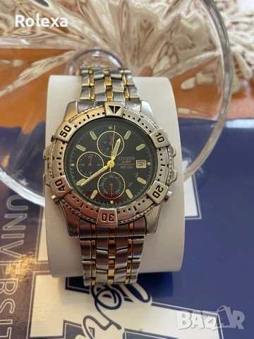 Мъжки часовник Citizen аларма-, снимка 8 - Мъжки - 54205984