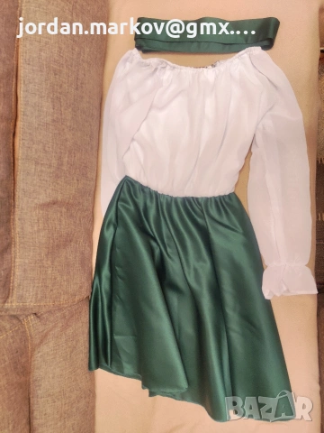 Рокля с шевици , снимка 2 - Рокли - 52891661