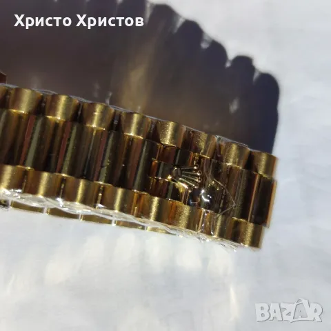 Мъжки луксозен часовник Rolex Day-Date 228238 Yellow Gold Champagne Roman

, снимка 6 - Мъжки - 47629126