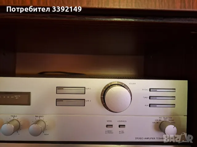 TOSHIBA - Aurex  / УСИЛВАТЕЛ., снимка 3 - Ресийвъри, усилватели, смесителни пултове - 48892068