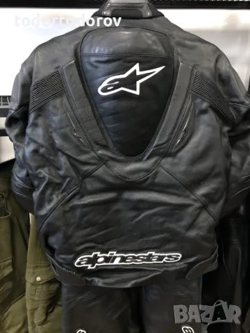 Кожен мото екип ALPINESTARS RC-1,2ч..,54-L,гърбица,протектори,слайдери, снимка 5 - Аксесоари и консумативи - 47297702