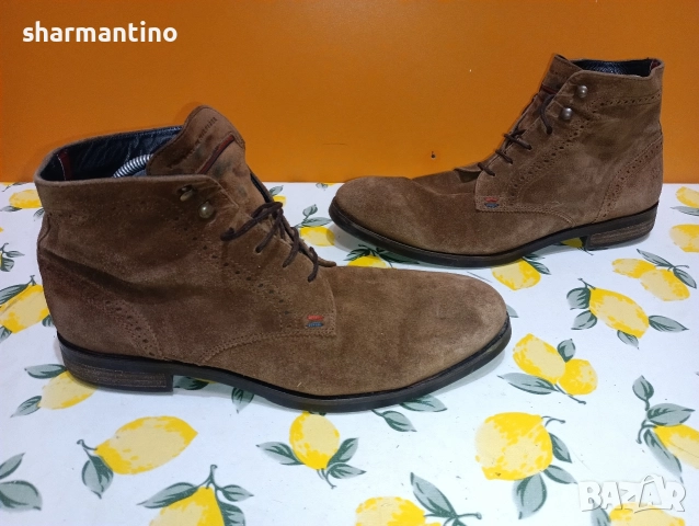 Tommy Hilfiger N 45 кожени боти 