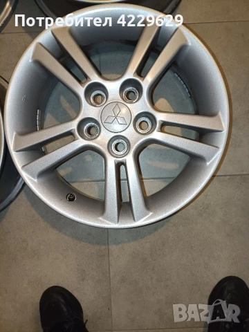 Алуминиеви джанти Mitsubishi 16 цола, снимка 2 - Гуми и джанти - 52865907