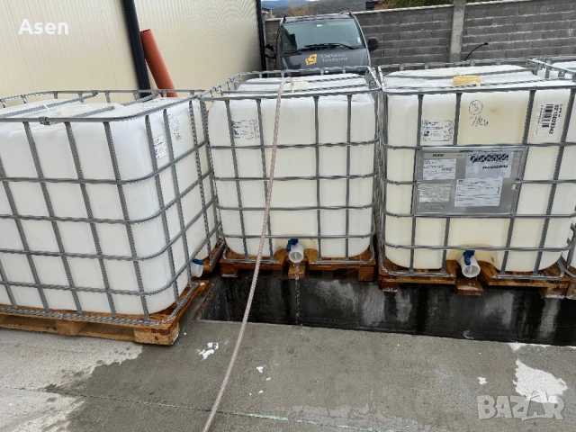 IBC бидони 1000 литра – проверени, с гаранция, различни видове ЧИСТИ БЕЛИ черни Прозрачни с алуминие, снимка 6 - Други машини и части - 53157071