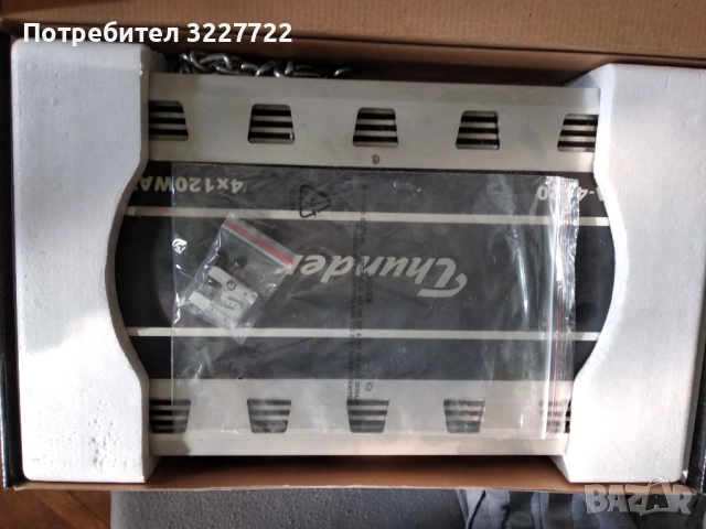 Thunder tca 4120 авто усилвател, снимка 3 - Ресийвъри, усилватели, смесителни пултове - 52910020
