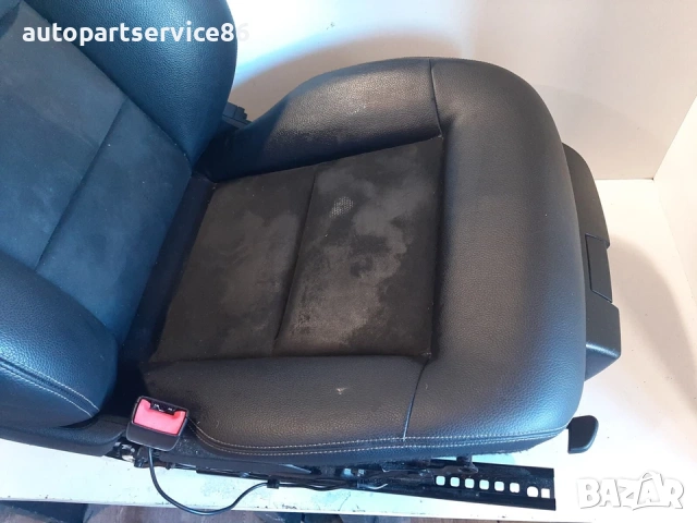 Предна лява седалка, черна кожа, за Mercedes W212 2.2 CDI (2012) , снимка 3 - Части - 53885787