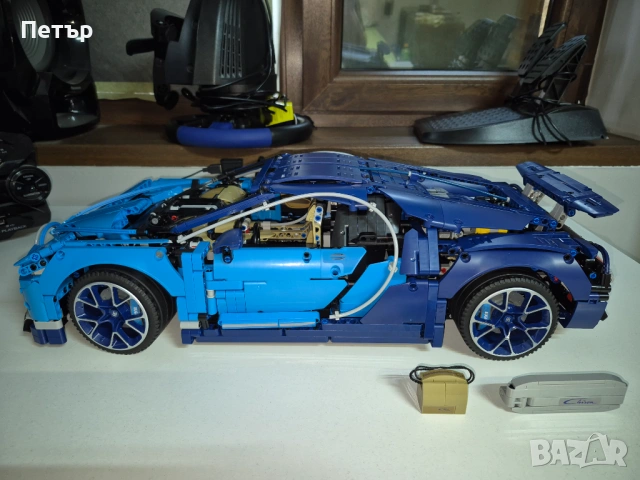 Нов Bugatti Chiron Lego 1:8 3599pcs.