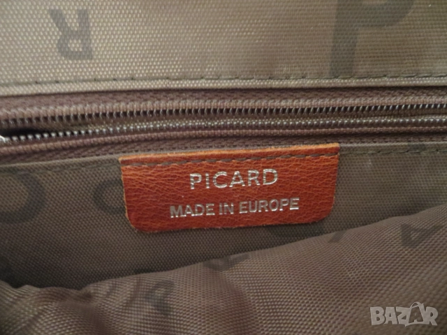 Кожена чанта Picard, снимка 4 - Чанти - 51824965