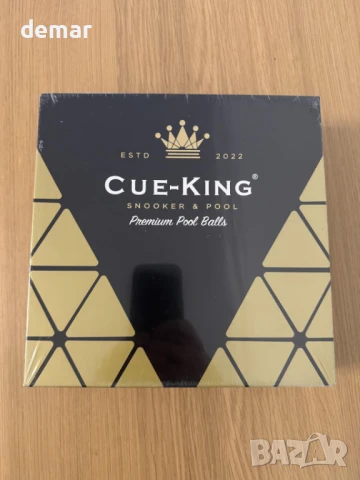 Билярдни топки Cue-King, клас 2”, размер за Обединеното кралство, първокласно качество, снимка 8 - Други спортове - 50796915