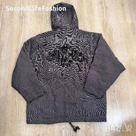 Мъжко яке Poivre Blanc Riders Vintage, размер M, бродирано, сиво Винтидж , снимка 11 - Якета - 52571755