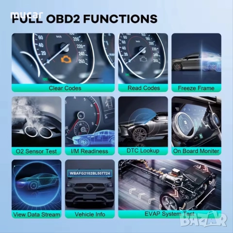 СКЕНЕР ЗА диагностика  MUCAR VO6, снимка 6 - Аксесоари и консумативи - 51630074