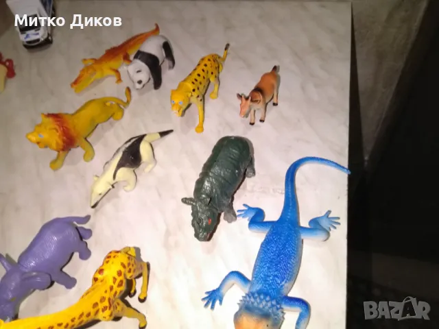 Сет животни пластмасови нови от джунглата 10броя, снимка 8 - Фигурки - 49625024