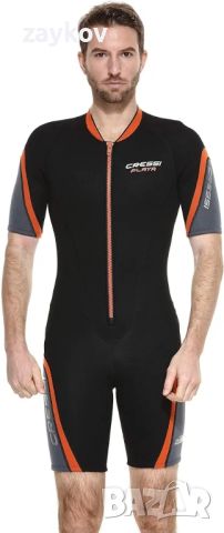 Cressi Неопренов костюм Playa Man 2.5 Black/Red XS, снимка 1 - Други - 45804740