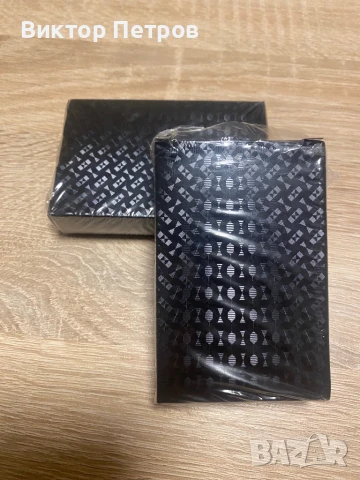 КОМПЛЕКТ КАРТИ ЗА ИГРА ЧЕРЕН ПЛАСТИК , снимка 16 - Карти за игра - 50705302