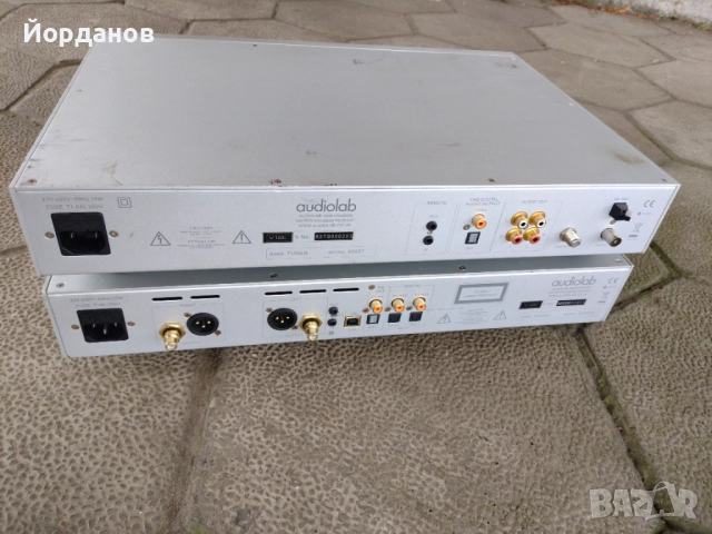 Audiolab 8200T + 8200CD , снимка 6 - Ресийвъри, усилватели, смесителни пултове - 52352379