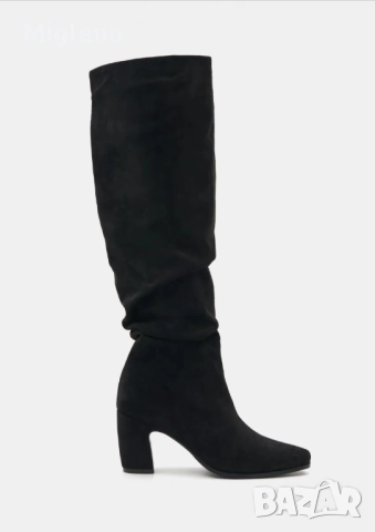 Дамски велурени ботуши 