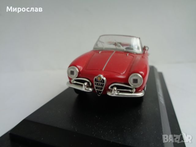 1:43 ALFA ROMEO GIULIETTA КОЛИЧКА ИГРАЧКА МОДЕЛ , снимка 2 - Колекции - 45433544