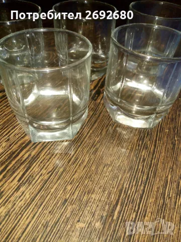 Нови комплекти стъклени осмостенни чаши, комплект чаши за уиски , снимка 2 - Други стоки за дома - 49755751