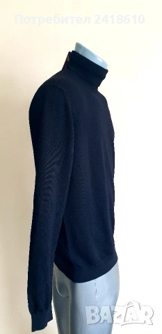 Hugo Boss HUGO Wool Knit Turtleneck Mens Size M НОВО! ОРИГИНАЛ! Мъжко Вълнено Поло!, снимка 12 - Пуловери - 53579065