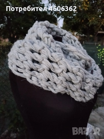 ръчно изплетени шалове, снимка 2 - Шалове - 52237966