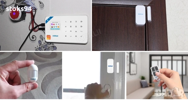 Gsm& WiFi smart компактна аларма. Известия и позвънява на телефон. SOS бутон. Звънец, снимка 8 - Аларми и алармени системи - 51560991