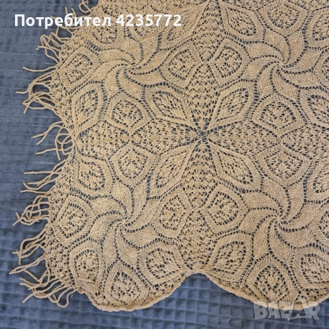 Покривало за легло или канапе плетено на една кука. , снимка 3 - Декорация за дома - 52894900